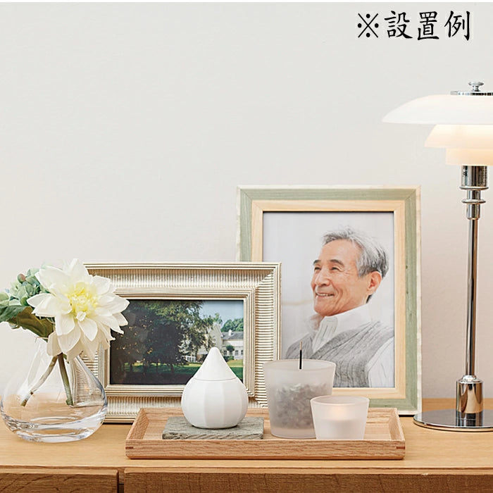 Buddhist altar accessories, mini urn, memorial pot, bud