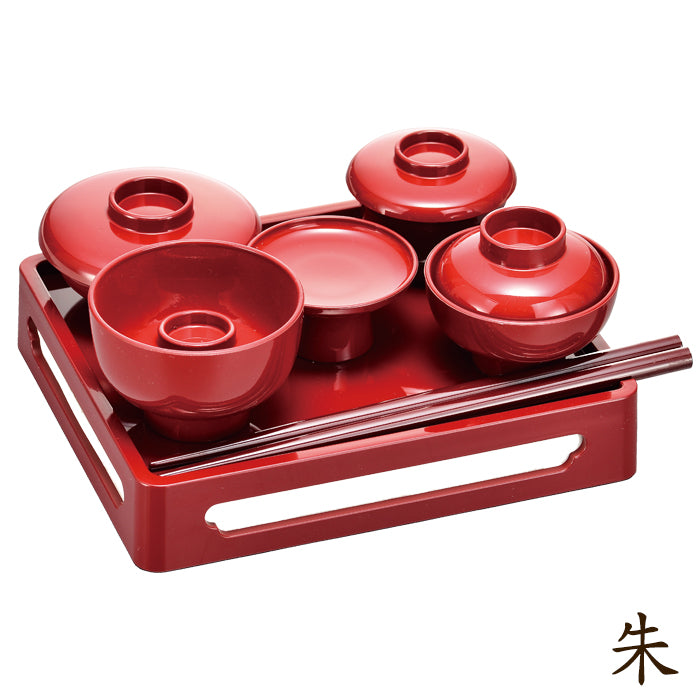 仏膳 4.5寸 選べる2種 黒内朱