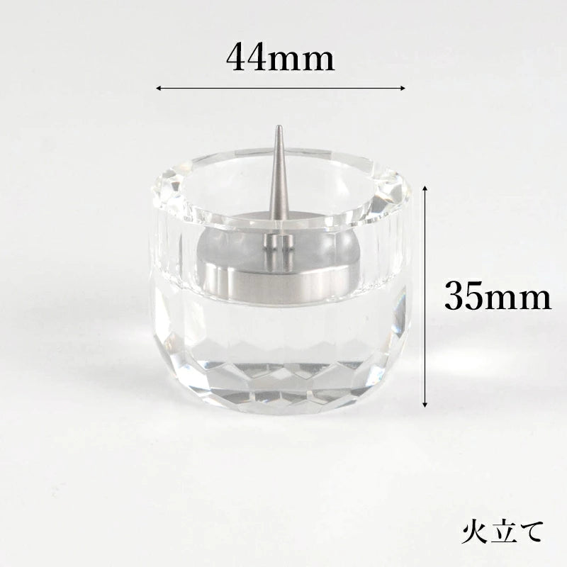 Crystal Mini Buddhist Altar Set of Five Buddhist Altar Accessories