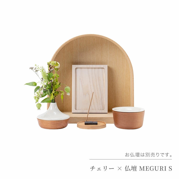 ミニ仏具 5点セット ナチュラルA