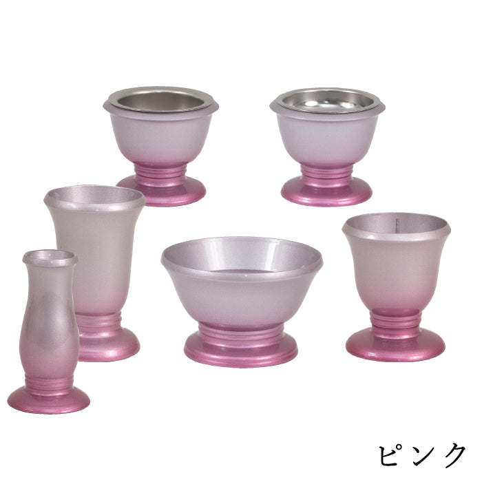 Six-piece set of utensils, Sosogata, 2.5 inches