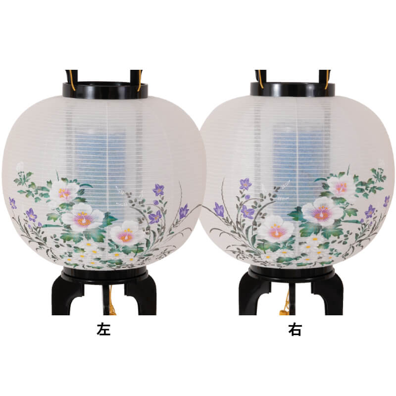 初盆セット40 心まちセット+美殿一対+中尺白紋天