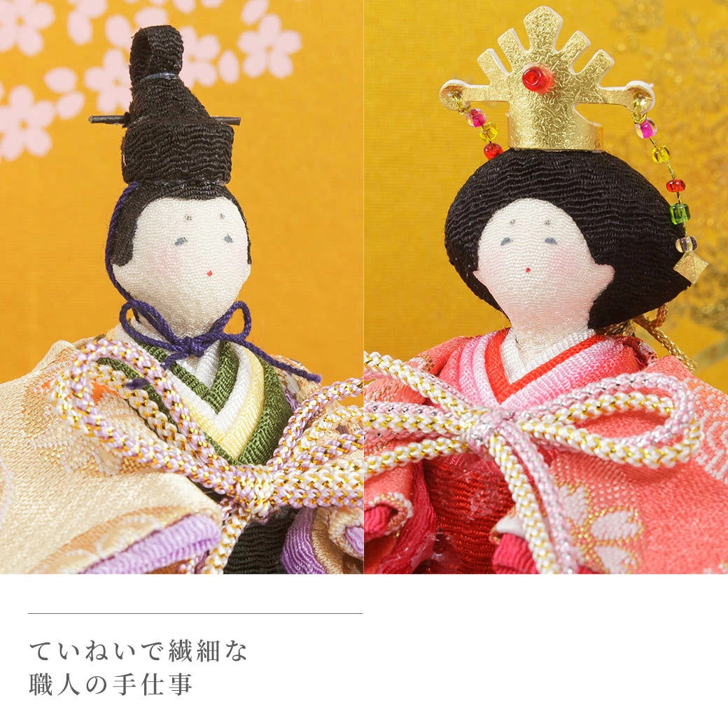 Hina Dolls, Flower Ball Stage Hina Doll Decorations