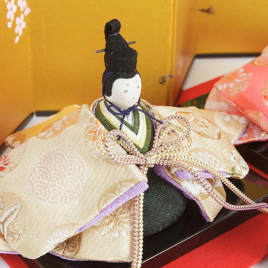 Hina Dolls, Flower Ball Stage Hina Doll Decorations