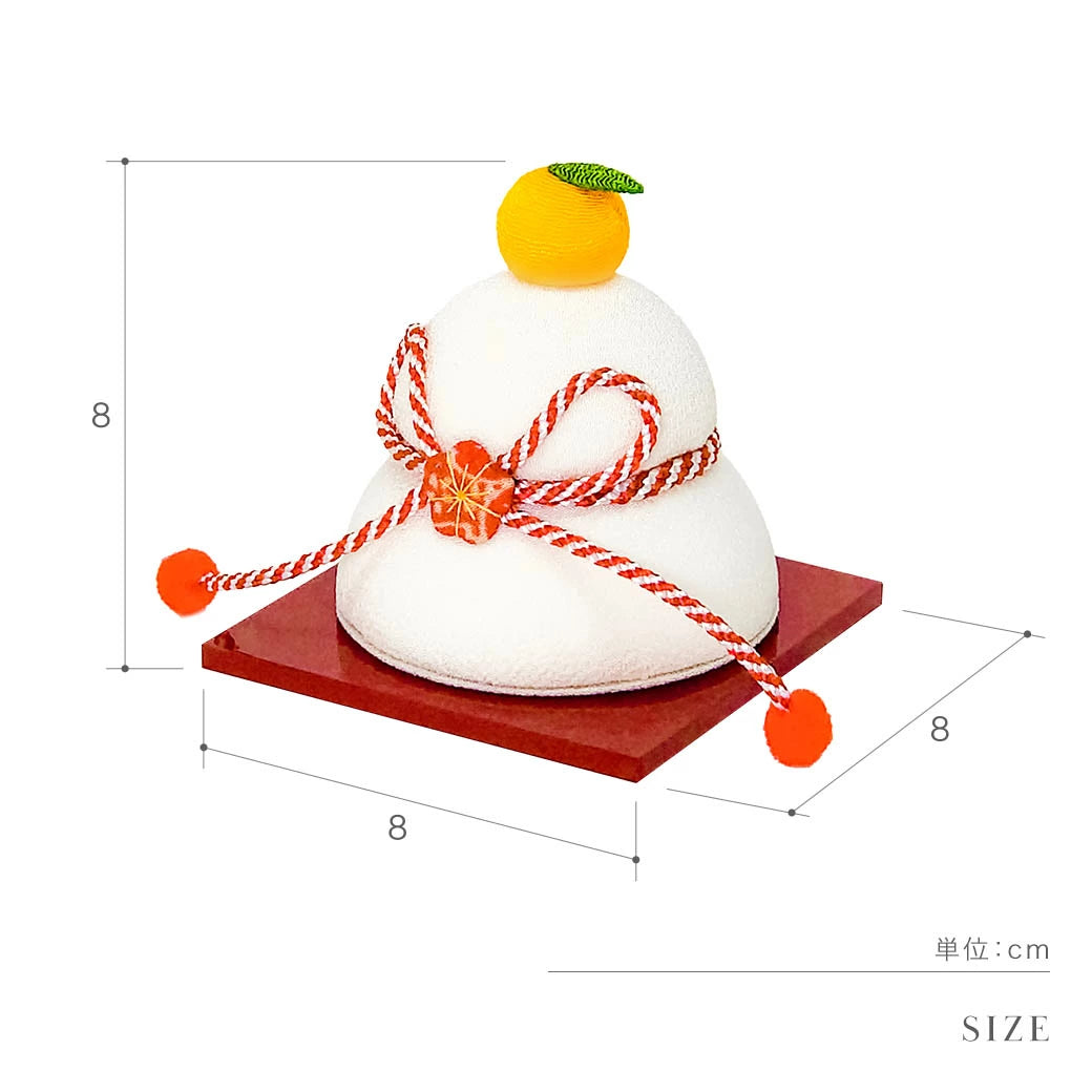 New Year's decoration: Hanamusubi Kagamimochi