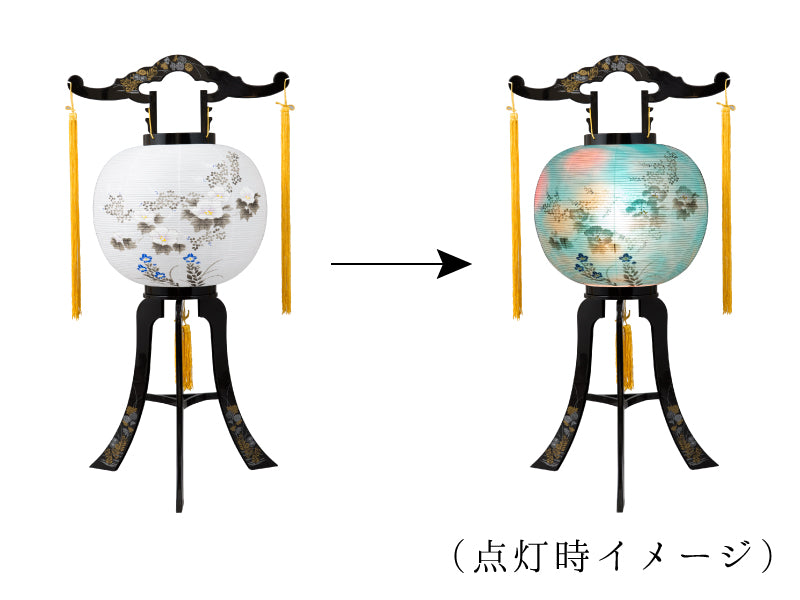 盆提灯 有馬 11号 一対