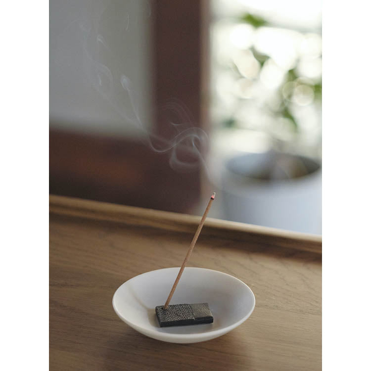 Hitotoki Incense Sticks, 30 Sticks, Gift Box, with Incense Holder, 3 Scents