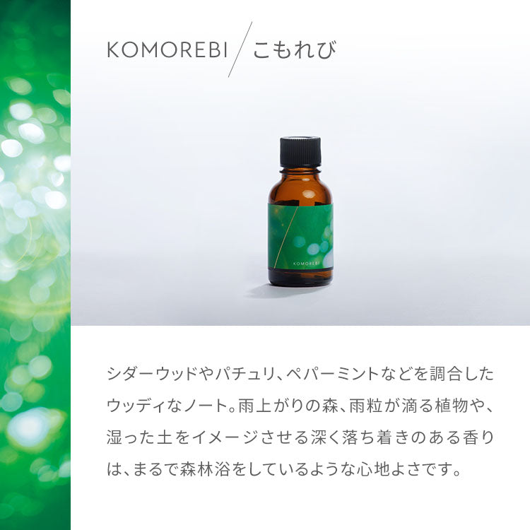 Fireless incense "hito/toki Diffuser Type" for repeat purchase, aromatic liquid only, 3 varieties