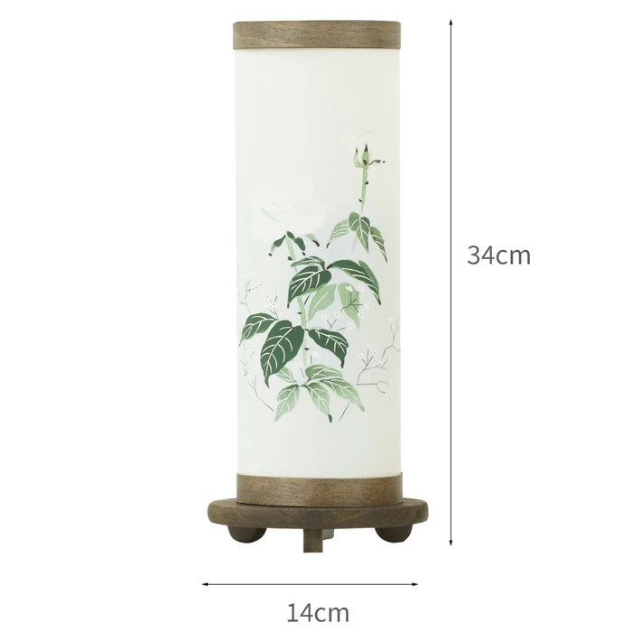 盆提灯 焼桐香奈 白薔薇 単品