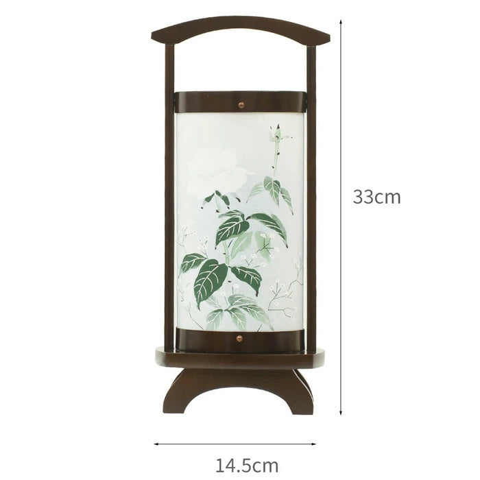 盆提灯 和みワイン 白薔薇 単品