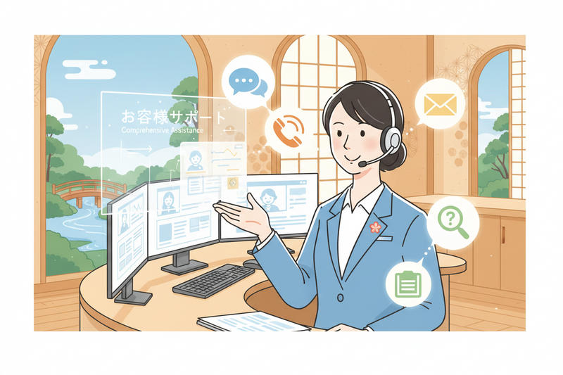 充実のサポート