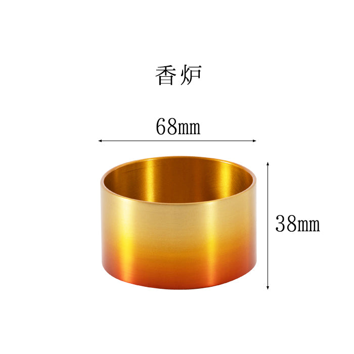 六具足セット 彩 2.3寸